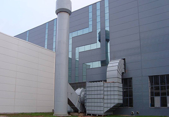 廢氣凈化、除塵工程現(xiàn)場(chǎng)